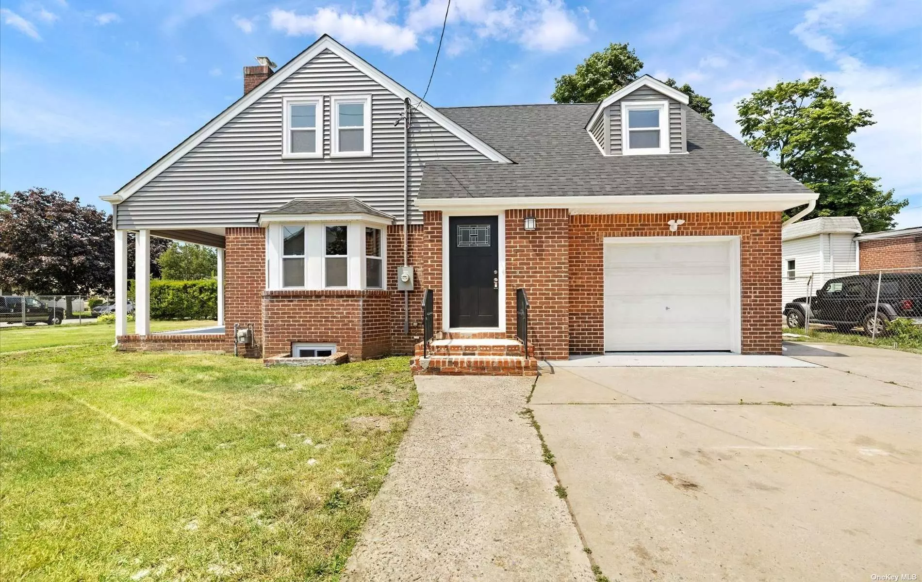 Beautiful, Fully-Renovated, 4 Bedrooms, 2.5 Baths, Partially-Dormered cape With Gorgeous Finishes. Close To Shops, Restaurants, Uniondale School District.