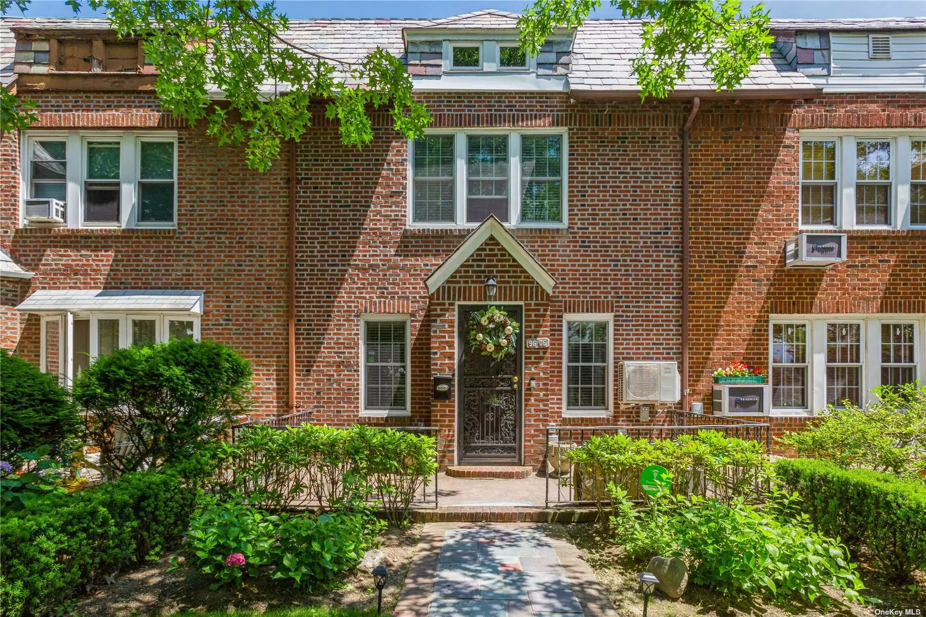 20&rsquo; wide brick townhouse in the heart of Forest Hills. Gut renovated, new floors, roof, walls, raised 8&rsquo;6 ceilings on first floor. 9&rsquo; ceilings on second floor, new plumbing, electric, Pella windows, Navian thankless gas boiler, 2 private parking spots, large 18&rsquo; X 20&rsquo; deck. 6 split units for heating and cooling. 3 bedrooms, 3.5 bathrooms, finished walk out basement w/sep entrance. Custom kit w/stainless steel apps. Double oven, hood, double door frig, in drawer microwave, farm sink. Primary bedroom has W.I.C. & bath w/rain head shower and heated flrs. Hallway bath has jacuzzi tub, electronically controlled skylight with rain sensor to close automatically and heated flrs. 2 additional bedrooms w/closets, Living room, Dining room with sliders to rear deck, half bath, Combo kitchen w/Quartz island. Bsmnt has family room, guest bed, full bath w/heated flrs, laundry, storage, boiler, 4 blocks to tennis stadium, 2 block to shopping, 4 blocks to P.S. 144, 7 blocks to LIRR, 8 blocks to subway on 71st Ave