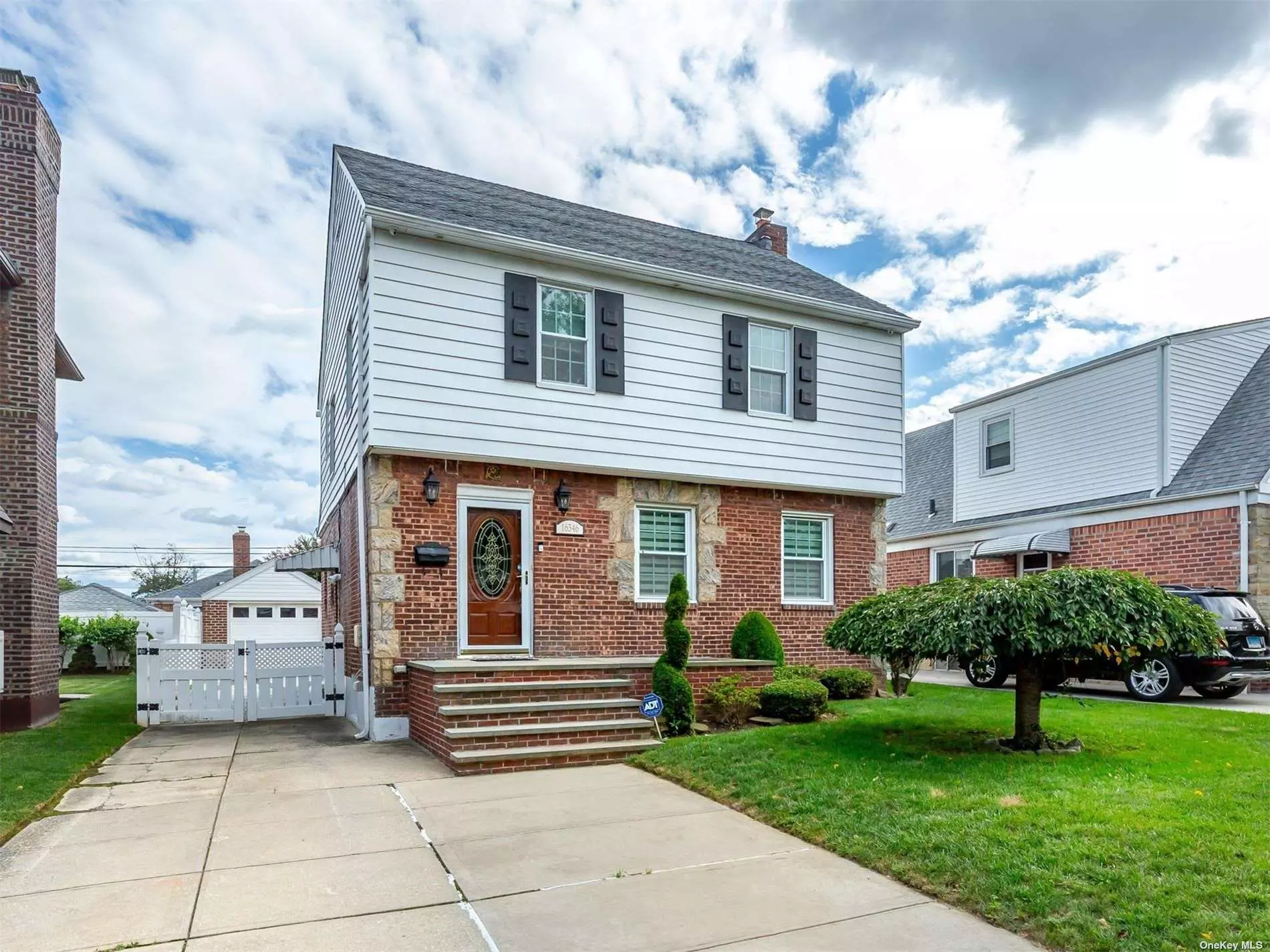 Mint Condition! 3 bedrooms, 1.55 Baths. Central A/C. Finished basement with outside entrance and high ceilings. House has heated in-ground granite pool. Five car private parking and 1 car detached garage. Whole house was renovated 5 years ago. Will not last long!
