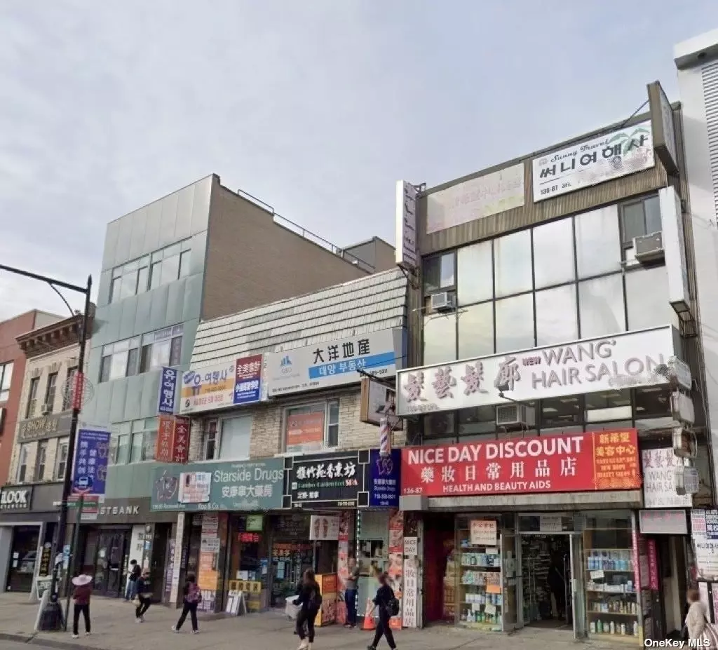 Heart of Flushing, cross street of Macy&rsquo;s, 17 years old store with good income. 1800 sq. + 1800 sq. basement. Price including inventory.