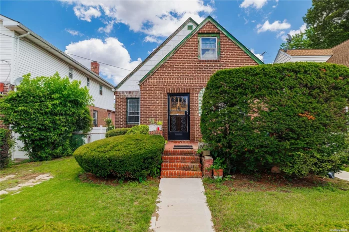 Are you in search of a charming home with plenty of space? Look no further than this beautiful 4 bedroom, 2 bathroom brick cape! It boasts a welcoming front porch, arched doorways, and wood floors, giving it a classic and timeless feel. The large backyard is perfect for entertaining guests or simply relaxing in the fresh air. Plus, you&rsquo;ll be able to enjoy the comfort of central air conditioning. The private driveway ensures you&rsquo;ll always have a convenient place to park. And if that&rsquo;s not enough, there&rsquo;s also a fully finished basement with high ceilings, providing even more space to spread out and make yourself at home. Don&rsquo;t miss out on this amazing opportunity to own a true gem!