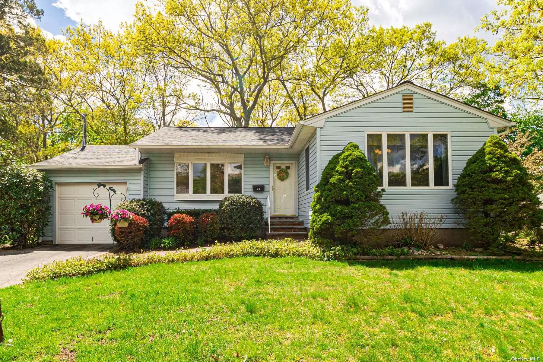 Welcome to this charming 3 bedroom with possible 4th bedroom, 1 bathroom expanded ranch-style home. Primary first floor bedroom which offers his and hers walk-in closets. Spacious eat-in kitchen with a dedicated dining area. Partially finished basement with plenty of storage. Sliders leading out to the backyard deck. Backyard offers a peaceful retreat and has ample space for outdoor activities and gatherings.