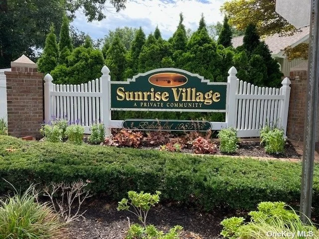 Bright and Sunny describe this Spacious Condo in the Gated Sunrise Village Community. This Unit has been well maintained by the owner. Laminate Flooring was installed 4 years ago. The Master Bathroom was renovated and is Handicap Accessible. Washer and Dryer are 4 years young. You can enjoy the outdoor living on your own private patio. Roof was redone in 2022. There are always activities and things to keep you busy. Bocci Ball, Clubhouse with Outdoor Heated Pool, Gym and a Library. Perhaps you can join a card game! As an added bonus Basic Cable is included in your HOA Fees.