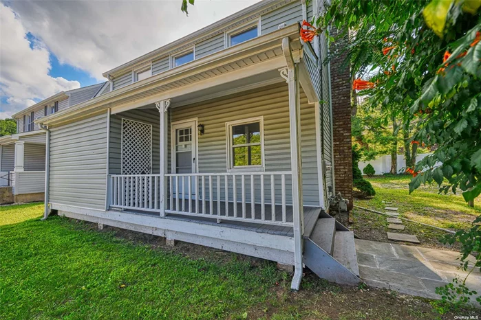 Quaint 2 Bedroom, 2 Bath located in historic Oyster Bay. Basement with outside entrance