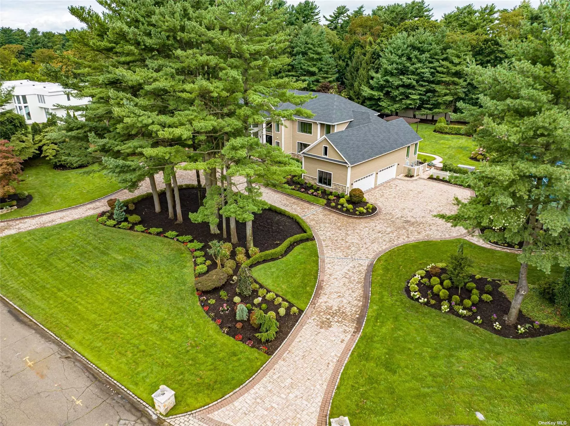 The Pool Is Open !!! Tucked Away Down A Private Road In Oyster Bay Cove Sits This Majestic 5 Bedroom, 6.5 Bath New Build! Oversized Windows Adorn This Sun-Drenched Home, Enter Thru A Massive Double Iron Door Into Generous Foyer, w/ A Stunning Bridal Staircase! Enjoy The Flow To The Open Concept Floorplan. 3 Sets Of Sliders Lead To The Rear Yard w/ Deck And In-Ground Gunite, Saltwater/Heated Pool! Gourmet Eat In Kitchen, Spacious Living Room w/ Gas Fireplace And Built In Bookshelves, Family Room, Step Down Entertainers Parlor And Generous Formal Dining Room. The Right Wing Of The First Floor Of This Home Boasts A Second Staircase, Master Suite, Full Bathroom And Pantry. The Second Floor Is Truly Spectacular! Master Suite w/ Enormous Walk In Closet, 3 Additional Bedrooms/En-Suites, Laundry Room, 1, 100sqft Unfinished Bonus/Storage Space. 4 Car Garage w/ Tiled Flooring, Full Basement w/ 9&rsquo; Ceiling. Mature Landscape, In Ground Sprinklers And Full Size Tennis Court!! Fully Fenced Property.