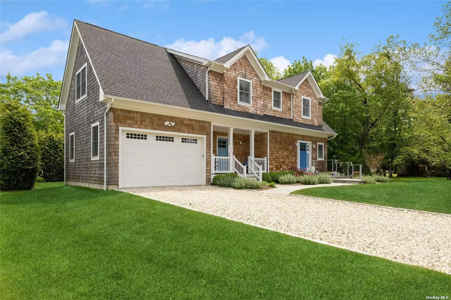 Built Ground-Up in 2018. This 4 Bedroom, 2.5 Bath Beach House Offers Luxury Upgrades From Top To Bottom! Steps to Bay Beach At End Of Street And 1 Mile To Greenport Village. Beautiful Landscaping and Privacy Trees Surround A Low-Maintenance Backyard With Large Patio. Keep Your Boat In Full Service Sterling Harbor Marina And Enjoy Restaurants Nearby. House Features Open Kitchen With Luxury Custom Cabinets, Vanities, And Marble Countertops. Mudroom Has Built Ins, First Floor Laundry, Shiplap And Custom Trim Work. Luxury Appliances GE Cafe, Wine Fridge, White Oak Flooring. Large Primary Bedroom With Huge En-Suite Bathroom. Custom Window Treatments And Closet Systems. A Walk Out And Fully Insulated Easy to Finish Basement. Propane Gas Heating, Cooking, Central Air And Tankless Hot Water. This Home Is Turn Key, Low Maintenance and on Greenport Electric Co. Room for Pool.
