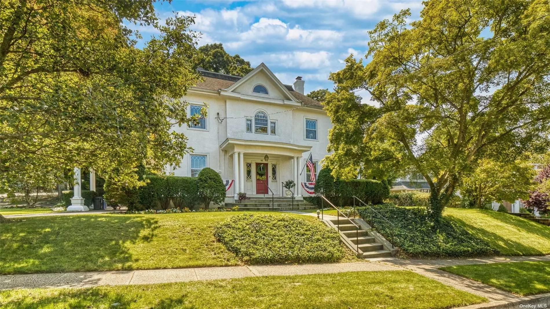 Classic and historic colonial in the heart of Port Washington. This masterpiece has been meticulously renovated over the past two years. No stone left unturned. Notice the stately curb appeal with redone wrap around porch and classic architectural design. Enter a glamorous foyer which leads you to over sized principal rooms including an open concept living room and dining room complete with wood burning fireplace and a family sized den. There are stunning architectural details throughout. An updated butler&rsquo;s pantry, with a powder room, leads you to the eat-in chef&rsquo;s kitchen. Every need and want is met in this dream kitchen. Features professional grade appliances, including a steam oven, quartz countertops, bespoke cabinetry, and radiant heated floors. The second floor boasts a massive primary suite with spa-like marble bath complete with steam shower, radiant heated floors and an enviable walk-in closet. Two large family bedrooms and updated hall bath complete the second floor. On the third floor you will find three more oversized bedrooms and a full bath. The lower level has a recreation area, ample storage, large laundry room and full bath. Updated heating and cooling, indirect hot water heater, new architectural energy star windows, are just a few of the many upgrades. Beach and mooring rights available with a fee.