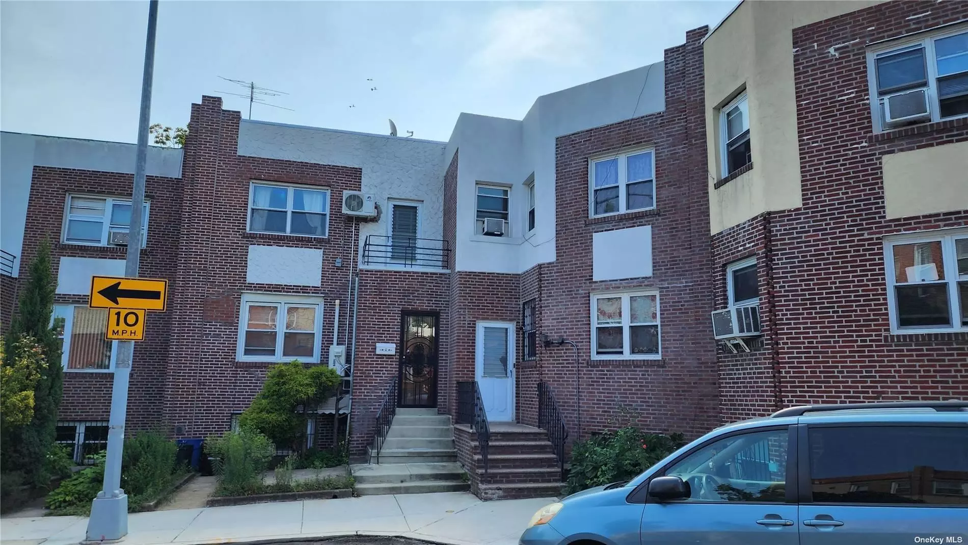 Legal Brick 2 Fam in prime Elmhurst, on the border of Maspeth. 1st FL used w/BSMT as one unit. Split A/C on 1st & 2nd FL. Central A/C for Walk-out BSMT. Quiet Street. Close to all. Very well maintained property. Must see to appreciate.