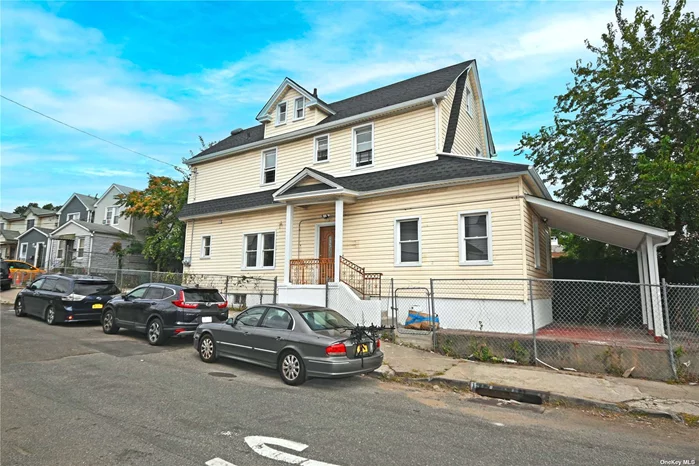 Welcome home to this beautifully gut renovated 2 family home in the heart of Saint Albans! On the first level, this beautiful home offers a gracious living room & dining room, a gorgeous chef&rsquo;s kitchen with a door leading to the patio. There are 2 bedrooms and a full Bath completing the first floor unit. On the second floor unit there is a bright and spacious livingroom & diningroom, a large modern kitchen as well as 4 bedrooms and a full Bath. Hardwood floors throughout the entire home. The private driveway can fit 3 cars. There is a full finished basement with an outside entrance and a full Bath. This is a must see. Don&rsquo;t wait till it&rsquo;s gone