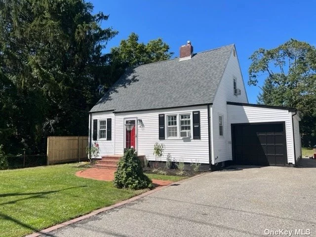 Absolutely Stunning Renovated Expanded Cape-Plenty of Room For Extended Family-Beautifully Done! New Roof, Newer Siding, Newer Gas Boiler, Updated Kitchen, New Appliances, Gas Stove New Appliances, Stainless Dishwasher Retrig Updated Baths, Private Yard With Deck - Above Semi - In Ground Pool (As Is), as is as seen Outside Entrance to Lower Level, Fully Fenced In Yard, Summer Kitchen, Wood Burning Fireplace, Laundry On First Floor, Master Has Walk In Closet-Lots Of Storage Space, Done to perfection ! Mid block location