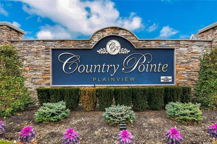 Luxury, Country Club living at its finest in a 24 hr gated community at COUNTRY POINTE PLAINVIEW. 2 br/2ba impeccably decorated Dorchester residence features an open floor plan with hardwood floors, spacious custom EIK with center island, granite countertops, ss appliances, additional brkfst room/office, dining room and spacious living room with walls of windows, MBR, walk in closets and spa-like ensuite, guest BR and bathroom. Luxurious custom window coverings throughout. Pantry and several closets. Dedicated laundry room with shelving. Clubhouse amenities include fitness cntr, pool, ballroom, game/card rooms, lounge, cafe, tennis/pickleball. FULLY FURNISHED - MOVE RIGHT IN !