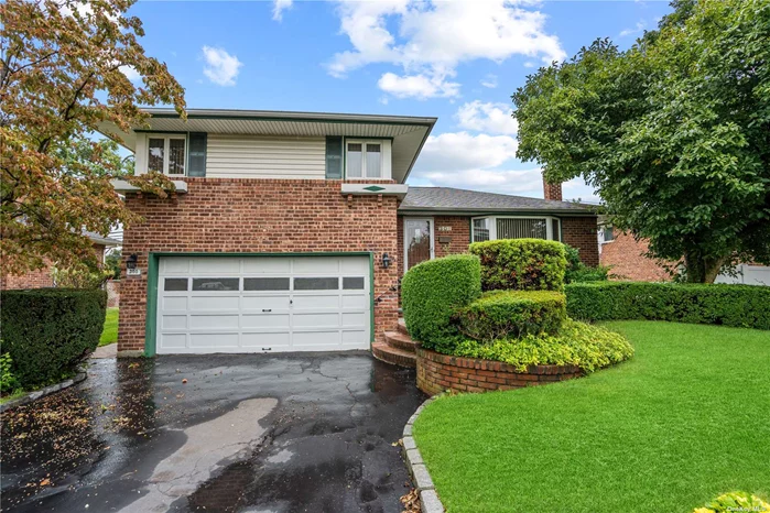 Welcome home to this beautifully maintained 3-bedroom 2 bath split in the heart of Syosset. The first floor provides a nice size eat-in-kitchen and spacious living and dining rooms with hardwood floors. The second floor offers a primary bedroom with an en-suite bath and in addition there are two bedrooms and a hall bath on this level. This home also has generously sized family room, complete with a gas fireplace that sets the stage for cozy gatherings. The partially finished basement includes the washer-dryer area and the utilities. All of this nestled within the esteemed Syosset School District. Furthermore, prospective buyers can take advantage of the STAR exemption program, potentially reducing their annual property taxes by $1433 In summary, this beautiful split presents an exceptional opportunity to embrace comfortable living in a desirable location. PHOTOS WILL BE UP LATER TODAY