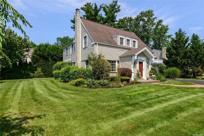 Welcome To This Beautiful 4 Bedroom Colonial Situated On A Gorgeous Park-Like Property In The Heart Of Roslyn Heights. Classic Charm, Yet Updated With An Open Flow For Easy Living. This Sun-Filled Home Features Gleaming Hardwood Floors, A Spacious Great Room With Vaulted Ceiling And Custom Built-Ins, Bright Eat-In Kitchen With Stainless Steel Appliances, Powder Room, Formal Dining Room & Living Room With Wood Burning Fireplace. French Doors Lead To Cozy Covered Porch, Great For Relaxing And Entertaining Overlooking The Spectacular Property Perfect For Gathering And Enjoying Your Private Paradise. The 2nd Floor Includes A Spacious Primary Suite With Full Bath, 3 Additional Bedrooms and A Full Hall Bathroom. Convenient To LIRR, Major Highways, Schools, Town, Restaurants & Shops. A True Gem. Not To Be Missed!