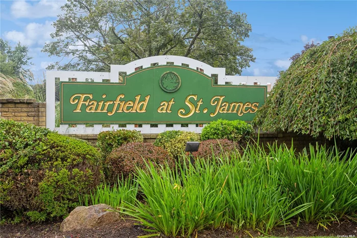 Welcome to Fairfield at Saint James, a picturesque 55+ community with park-like grounds and a serene pond. Come into this inviting ranch-style condo, and you&rsquo;ll find a spacious living room adorned with cathedral ceilings that lead to sliding doors, providing access to your private patio - the perfect spot to relax and unwind. The versatile layout includes a potential second bedroom or dining room adjacent to the living area and well-appointed kitchen, offering ample cabinet space and room for a dining table. For guests, there&rsquo;s a convenient half-bathroom, and down the hall, you&rsquo;ll discover the main en-suite bedroom. This bedroom features a walk-in closet and a private full bathroom, providing a comfortable retreat. Living in this vibrant community means you&rsquo;ll have a wealth of activities at your fingertips, from pickleball and the garden club to tennis, cards, billiards, and access to two outdoor pools. The clubhouse adds to the community&rsquo;s appeal, creating a delightful environment for socializing and relaxation. Come and experience the Fairfield at Saint James lifestyle!