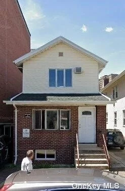 Legal 1 family converted to 2 families. 2 over 1, 2 full bedrooms with ample basement.