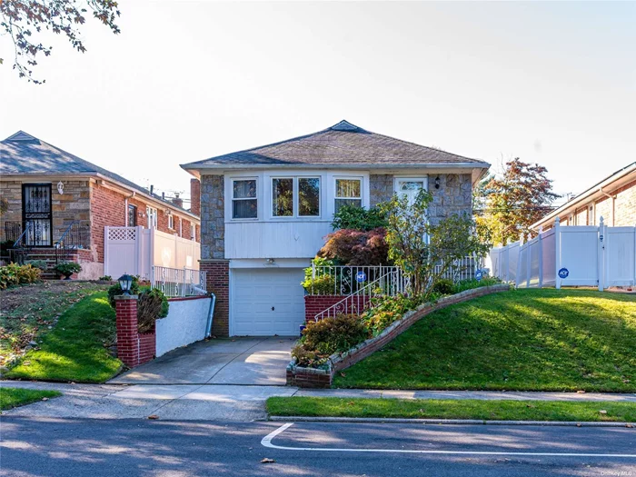 This one family, located in a highly desirable neighborhood of Queens, is on a very quiet block adjacent to a bike path and walking trails in Alley Pond Park. This home is a detached Brick & Stone Ranch House With 3 Bedrooms, 3 Full Baths, Formal Dining Room, Eat In Kitchen, and Hardwood Floors. This home has great potential with some updating. Perfect for a small or growing family that wants to be near excellent primary and middle schools, walk to Horatio Playground and Oakland Lake. Motivated Estate Sellers. Building Sized 26X51, Land 4242 Sq Ft Property. Top School District #26. Convenient to shopping and public transportation along Northern Blvd and Q27 bus to Flushing. Close to Bayside LIRR!