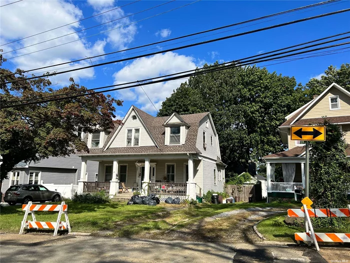 Prestigious Bayside Manor spacious Dutch Colonial with beautiful HUGE front porch. 2nd Floor Water View! House is as is condition, Needs TLC Great for Handyman Investor! LARGE 50X100 LOT BUILDERS DELIGHT!! DON&rsquo;T MISS THIS ONE, LAND ALONE IS WORTH THE PRICE!! WON&rsquo;T LAST!