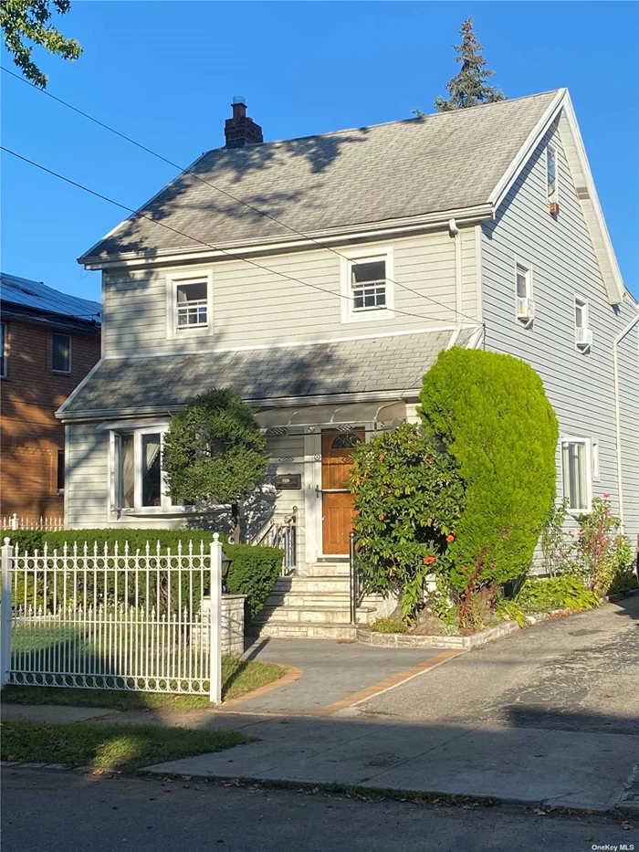 Excellent Location Of Detached , Dwelling Colonial On A R3-2 Zoning Street Of Fresh Meadows, Beautiful Garden Design In The Backyard And Well-Maintained, Landscape, Convenient To All.