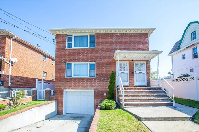 Beautiful Colonial Detached Brick 2 Dwelling. Extra Large With 2500 Sqft For Residential Units. 3 Bedrooms, 2 Bath On 1st Floor And 2nd Floor. Finished Basement With Bath With Separate Entrance. 1 Car Attached Garage. Sprinkle System Fixtures Surround Front And Backyard. Conveniently Located Near Transportation, Schools, Shops, Restaurants, Park.