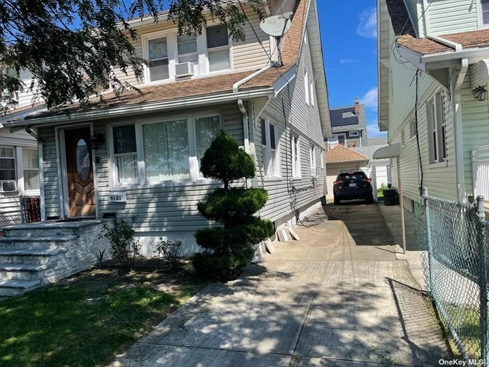 This excelent fully detached 4 bedrooms and 2.5 bathrooms, located in the heart of Queen Village with extended space for everyone. Close to all major highways, shooping center, schools and parks is waiting for you to be your permanent family home. First floor, an open concept with living room, formal dining room, kitchen and half bathroom. Second floor, 3 bedrooms with closets and full bathroom . Third floor, a huge bedroom and finish open basement with full bathroom. Private driveway. SELLERS WILL CONSIDER THE HIGHEST AND BEST OFFER. ACCEPTED NO MORE SHOWING.