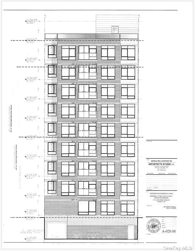 Excellent Development Opportunity with in a block from Hillside Ave. 47ftx130ft Lot, R7A Zoning, Clear Vacant Lot. A Proposed Nine (9) Story Residential Development plan with approximately 40 Dwelling Units and a Indoor Parking Garage is waiting to be approved. Approximate Construction Gross Floor area of 38, 610 S.F. Possible to deliver with an approved plan. The Prospective buyers should independently re-verify all information. Located within 1 block from 169th St subway station, Walking distance to literally everything! One of a kind Opportunity...Grab it before it&rsquo;s Gone!!