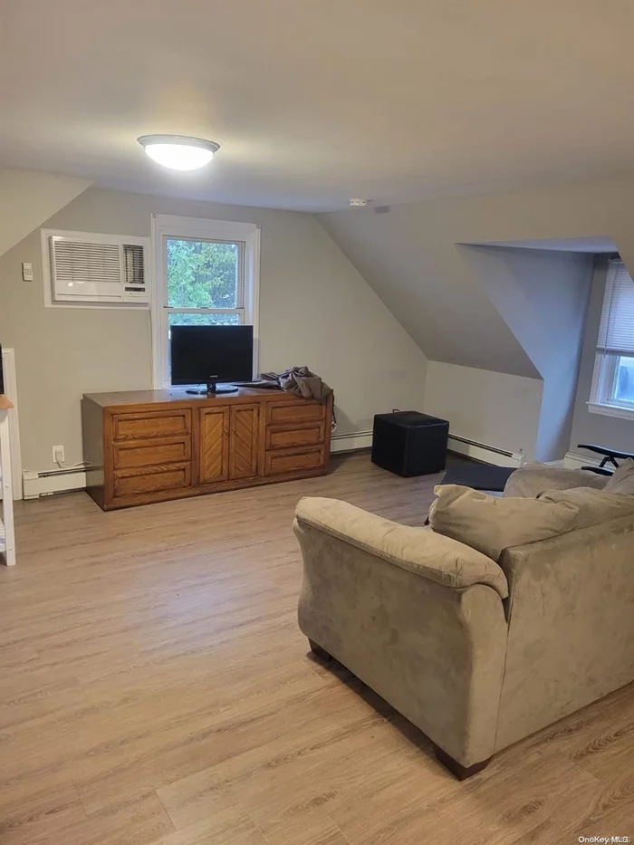 Beautiful 2nd Floor 1 B/R Apartment With Private Entrance; new appliances, Gas Heat, Tenant Pays Utilities, Renovated, New Kitchen, Floors, Recently Painted. This house is a must see and is close to shopping mall and public transportation.