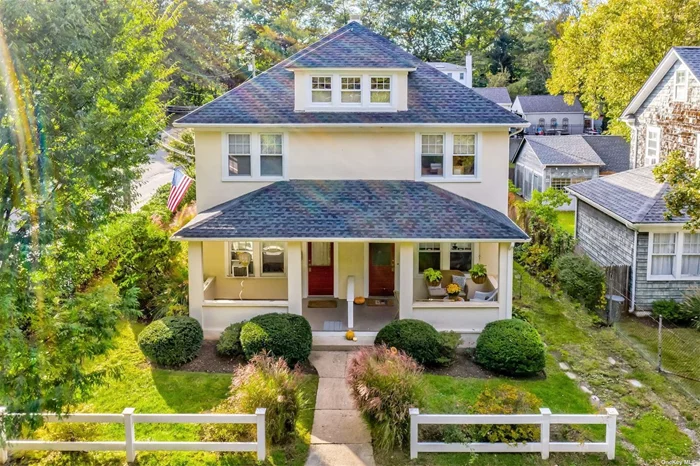 Fabulous Opportunity To Own Beautifully Fully Renovated Legal 2 Family In Village Of Oyster Bay! Wood Floors, Sun Filled. Separate Utilities. Detached 2 Car Garage. Rear Property Separated By Fence. Laundry & Storage In Basement. Roof Replaced In 2021.