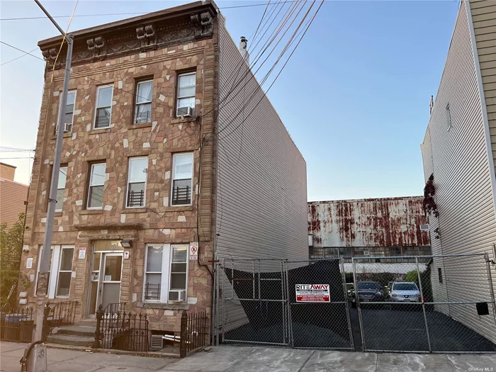Well-kept 6 family building with strong income in the trendy neighborhood of Blissville of Long Island City close to Greenpoint. Apartments have been renovated and building has hi-tech gas heating system. Location in M1-3 zoning with additional commercial air-rights of approximately 8, 000 sf.