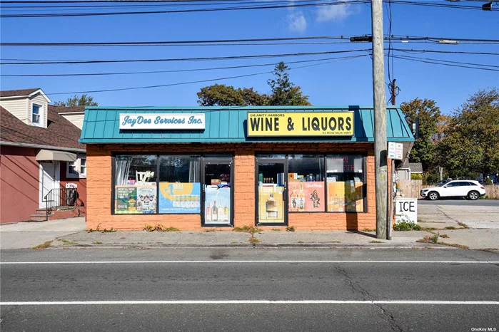 Very successful Liquor Businesswith a double store in one , corner property with a large lot that can hold 9+cars. LOW TAXES.. Rare Opportunity to buy business and property from one owner for 1.7 million. The business alone is 500, 000. Inventory is additional either way. The owner has been there for 10 Years..Its corner property with great possibilities  including building apartments upstairs(diagram enclosed)..MUST SEE-- dont wait.............