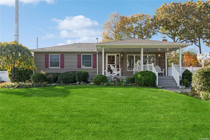 Lovingly owned and meticulously maintained by the original owner for the past 52 years, this 1700 +/- sq ft ranch is situated on .35 acres and offers a delightful layout! Featuring 3 bedrooms, 2 full bathrooms, oak hardwood floors, pellet stove, Central A/C, EIK, partially finished basement with separate entrance, spacious four seasons room, and private back deck off the primary bedroom. Other notable features include a generator, 5 zone inground sprinkler system, new peerless burner, 200 amp electric service, water filtration system, and a new roof under 5 years old. Do not miss the opportunity to make this amazing home your own!