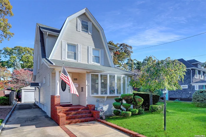 AMAZING OPPORTUNITY TO RESIDE IN THE HEART OF WESTWOOD! SPACIOUS COLONIAL ON PRIVATE TREE LINED STREET SET ON SPRAWLING 80X100 PROPERTY. LOCATED IN THE HEART OF WESTWOOD WITH JUST A SHORT WALK TO THE MALVERNE WESTWOOD TRAIN STATION AND PARK. THIS HOME BOASTS GORGEOUS PARQUET FLOORS, A SUNNY PORCH OPENING TO FORMAL LIVING ROOM AND TRUE FORMAL DINING ROOM, ENSUITE WITH NEW BATHROOM AND WALK-IN CLOSET. EAT IN KITCHEN HAS CABINETS GALORE AND SLIDING DOORS TO DECK AND YARD. THE FAMILY ROOM WRAPS AROUND TO THE KITCHEN AND OFFERS ACCESS TO THE DECK AS WELL.  HOME IS ON BORDER OF MALVERNE-VILLAGE TAX IS MALVERNE. THIS IS TRULY A MUST SEE HOME! A HANDICAP RAMP IS IN PLACE IF NEEDED, BUT WILL BE REMOVED IF NOT. WALK TO PARK AND THE CHARMING IN WESTWOOD STATION. THIS EXPANDED PROPERTY OFFERS POTENTIAL GALORE!