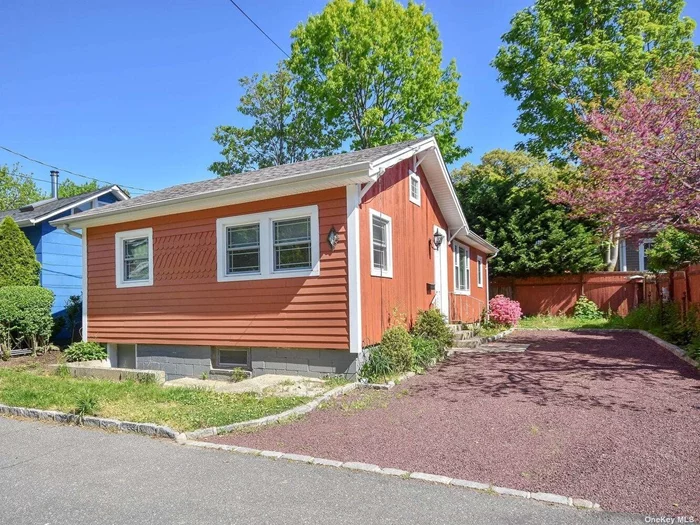 Picture Perfect Cozy One Bedroom Cottage Located In The Heart Of Sea Cliff Village Features One Bedroom, New Kitchen, Full Bath w/Tub & Shower, Living Room, Dining Room & Hardwood Floors. Laundry & Utilities In Basement. Driveway Parking For 2 cars.