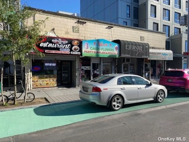 Four stores fully occupied, busy location in shopping area. Lease expiring in approx. 2 1/2 years. All info must be verified by buyer and their agent. Annual income $123, 600 , Annual Insurance $6, 000. R/E Tax $26, 588