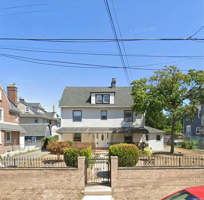 This is a unique opportunity to acquire a multi-family residence at 1152 Neilson Avenue in Far Rockaway, NY 11691. Long Island rail road, along with abundant driveway parking with the ability to fit 5 cars and a beautifully landscaped yard. The home features a 3 bedroom, 2 1/2 bath owners unit with a full finished basement . The rental opportunities are endless, on the right side entry of the home on the first floor there is a two bedroom apartment , high ceilings, large windows, an attractive kitchen equipped with appliances. On the second floor, you&rsquo;ll find a one bedroom apartment with a welcoming layout. The third floor offers a two bedroom apartment. If you&rsquo;re in search of an exceptional multi-family home, this residence at 1152 Neilson Avenue is an ideal choice.