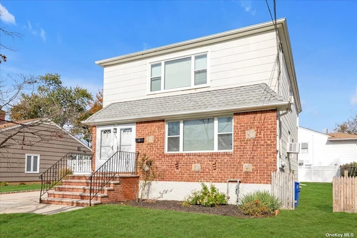 Large & Totally Updated Legal 2-Family Home on an Oversized 60x100 Lot in the Village of Lynbrook! This Turn-Key Home Boasts 5 Bedrooms, 3 New Full Baths, 2 New Kitchens w/ Quartz & Granite Countertops/SS Appls/Islands, Open Concept Layout, New Double-wide Driveway that fits 7-8 Cars, New Flooring in Living/Dining Rms, New Carpeting in Bedrooms, Newer Windows, Hi-Hat Lighting on 2nd Flr, Water Filtration Syst Thruout House, Full Finished Basement w/ OSE, Large Fenced-In Yard, Large Shed & So Much More! This Income Generator has the perfect Set up w/ 2 Gas Furnaces, 2 Gas HW Htrs, 3 Electric Meters (1 for Basement) & 2 Washer/Dryer Hookups in the Basement Ldry Rm...Wow! Taxes Grieved every year. This is Truly a Must See!