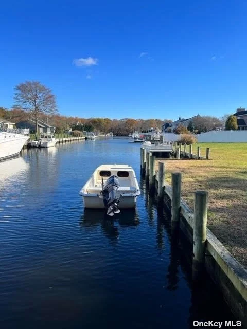 LOCATION, LOCATION, LOCATION!!!! BRAND NEW BULKHEAD!! A stunning piece of waterfront property in the heart of Brookhaven Hamlet! With over 100 feet of bulkhead, this is a true boaters paradise! Build your dream home in this quiet, luxury neighborhood. Endless possibilities. Survey is available.
