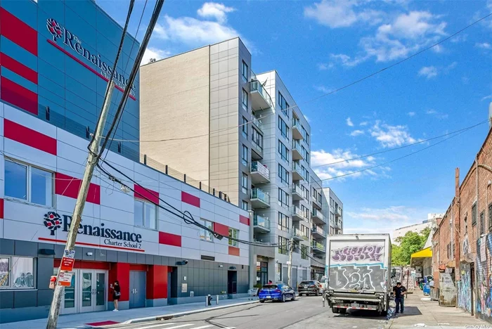 luxury condo building located in the most convenient place in Elmhurst.12 years of tax abatement remain. The apartment features a large interior space with plenty of storage closets. private balcony and common area terrace. Close to supermarkets, restaurants, banks, etc.