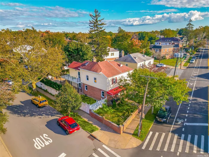 Welcome to this fabulous corner property with 4 bedrooms, 4 baths, and low taxes ($5, 282) in the heart of Bellerose. Boasting two huge terraces, this unique property is ideal for everyone. This semi-detached property is Beautifully renovated. Hardwood Floors throughout. On the first floor: A Large Living Room, spacious eat-in kitchen, separate entrance to the backyard. First Floor Bedroom. A bonus room area that can be used as an office. A modern Full Bathroom. On the second Floor. (3 Total Bedrooms, 2 Bathrooms). The Master Bedroom has an accompanying master bath and a huge terrace space! Full Finished Basement w/ Separate Entrance. Laundry Room. A new Bathroom and lots of storage space. This home is move-in ready. Its prime location provides easy access to LIRR stations, & NYC. Reach Manhattan & Brooklyn in less than 35 min; Near buses, major highways, UBS arena, JFK & LaGuardia Airports, and various restaurants. Don&rsquo;t miss the opportunity to view this property; schedule a showing today!