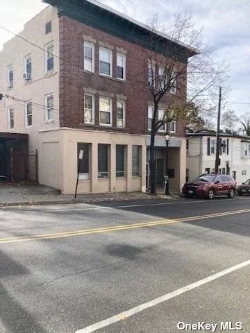 Highly visible office located on Lower Main St. Large windows looking out on Main St. 24 hour access! Heat & Electric included. Common Kitchen and two Half Baths. CLOSE TO ALL!