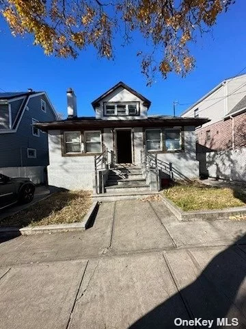 Great home with potential to expand features an Eat-in Kitchen, Living Room, Formal Dining Room, 3 Bedrooms and Full Bath. Large Backyard. As is.