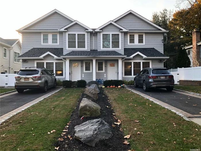 Custom 3000 Sf Duplex Built in 2020. Open Floor Plan Great Room 32x20 Combines Living Rm, EIK with Custom Appointments, Large Island Seats 4, Stainless Appliances, Glass Subway Tiles & opens to Paver Stone Private Patio & Fenced Yard. 2nd Level: Primary BR, Full Bath, Walkin Closet, 2 Add&rsquo;l BRS, Full Bath. Finished 32x20 Basement Playroom, Exercise Rm, Half Bath, Washer/Dryer/Sink, Storage & Access to Rear Yard. Adura Luxury Plank Fls & LED Hi Hats. Deep Fenced Private Yard. Energy Efficient, Pr-Wired Optimum-Altice TV & Internet Services. Near Park, Pool, Transportation, Shopping, Restaurants & Marinas. Private Driveway Parking 2 cars. Quiet Location.