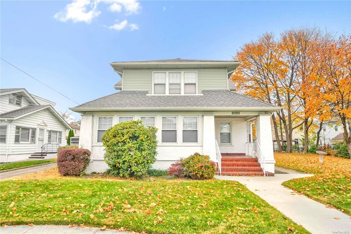 Welcome to 188-39 Ilion Ave., Saint Albans, NY - Your Dream Home Awaits! Unique opportunity to own an expansive 70x100, lot PLUS an additional 20x100 lot (Total 9, 000 sq. ft lot!). This captivating two-family detached home is a rare gem in the heart of Saint Albans. With a blend of classic charm and modern convenience, this residence has a unique opportunity for comfortable living and investment potential. First Floor apartment provides an inviting living room with a working fireplace - perfect for cozy evenings. Spacious den and dining room for entertaining family and friends. Two well-appointed bedrooms providing comfort and relaxation. A full bathroom designed with modern amenities. Convenient eat-in kitchen for delightful culinary experiences. The Second Floor Apartment has four generous bedrooms providing ample space for a growing family or guests and a full bathroom for added convenience. Well-equipped kitchen for your culinary adventures. The property also provides private driveway for hassle-free parking as well as a 2-car detached garage providing secure storage. The Expansive 70x100 lot PLUS an adjacent 20x100 lot - a total of 9, 000 sq. ft lot! Imagine the possibilities for outdoor enjoyment, gardening, or potential expansion. This property is not just a home; it&rsquo;s an investment in a lifestyle. Conveniently located in a vibrant community, you&rsquo;ll enjoy easy access to schools, parks, shopping, and more. Don&rsquo;t miss the chance to make 188-39 Ilion Ave. your new home. Schedule a viewing and step into a world of comfort, style, and endless possibilities. Your dream home is waiting for you!