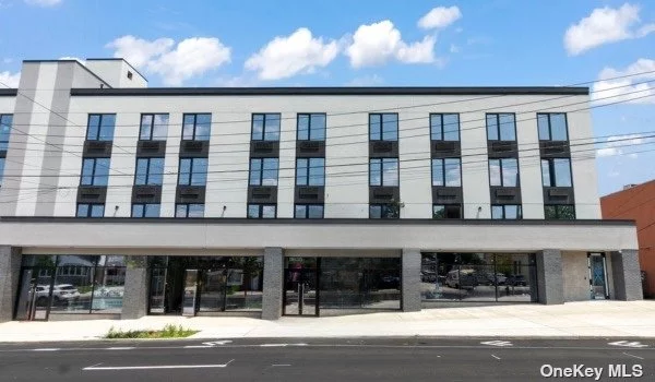 Multiple lease options in a brand new 4-story building in Jamaica, Queens! Located on Parsons Blvd, with heavy foot traffic, this is the ideal space for any retail, medical, and professional businesses. The ground floor is dedicated to 3 different commercial spaces with an option to lease the lower level. Unit #3, is 2, 112 sq. ft. and can be combined with the lower level for additional space. The lower Level is 2, 700 sf and has a separate entrance. Current Tenants are Passport Health and Filzas Medical Care.