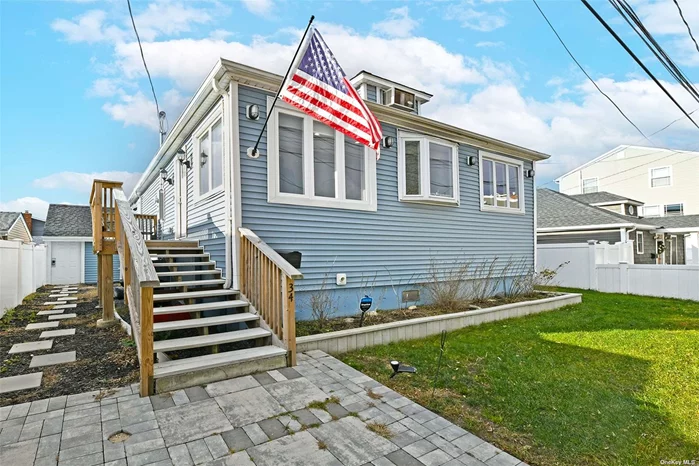 Welcome to this adorable FEMA raised Ranch style Bungalow in the walks of Island Park! 3 bedrooms, 1 full bathroom w/ walk In shower & tub, open concept eat in kitchen w/ granite countertops & stainless appliances, tankless gas cooking & heating system, trex decking, windows that allow plenty of natural sunlight! Low Flood Insurance (FEMA Raised) & low taxes!