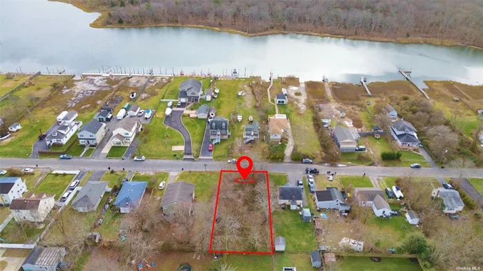 Buildable Lot in Mastic Beach. Survey Available. Great Opportunity to Build a Small Home!