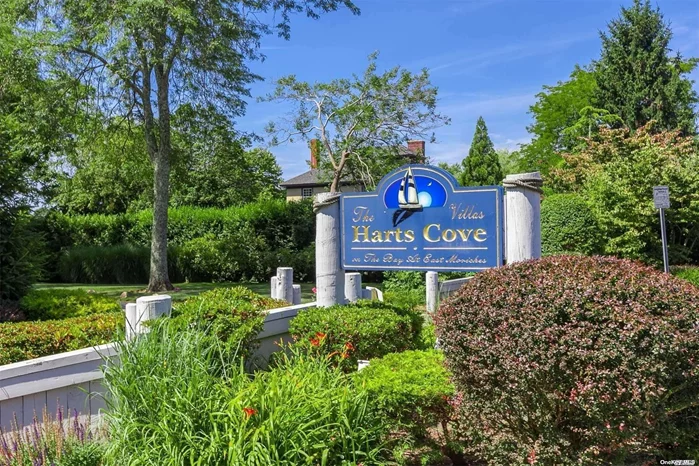 Most sought after Waterfront Condo in Gated Community in East Moriches! Enjoy the Peacefulness and Beauty of Nature around you from your Deck, watch the boats go by, Sunrises and Sunsets and more! Has Heated Pool, Tennis/Pickleball, Horses, Boat Slip included! This Pristine and Park-like Community is just what you are looking for! Acres of Manicured property, Gorgeous Views of the Bay and Dune Road! Choice of High Schools - Westhampton, Center Moriches, or Eastport South Manor. The photos with the furniture are staged so you can see the potential this unit has once you add in your finishing touches! You will be thankful when you come make this place shine as your own!