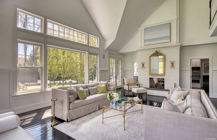 Welcome to a one-of-a-kind charming home in the Hamptons! This stunning first time rental 3800+/- sf home, boasts a perfect blend of quality and style that will take your breath away. As you step inside, you&rsquo;ll be greeted by a tranquil setting that immediately sets the tone for the upscale lifestyle that awaits. The classic covered front porch and cedar shingled exterior are just the beginning of the architectural beauty you&rsquo;ll find here. Inside, a dramatic 2-story living room, bathed in natural light from its southern exposure, features a wood-burning fireplace that creates an inviting atmosphere perfect for cozy nights in. The eat-in kitchen is a masterpiece of design, featuring marble countertops and top appliances. The first floor also includes a formal dining room, powder room, and a spacious master suite. Upstairs, accessed by front or back stairways, you&rsquo;ll discover four double bedrooms, two full baths, and a library/gallery that overlooks the living room. This area features custom-built bookcases that provide the perfect backdrop for displaying your treasured books and other collections. A two-car attached garage completes the first floor. This beautiful home is equipped with all the amenities you wish for a great Summer vacation. 1.4 acre lushly landscaped acre surrounded by high hedges that create a completely privacy backyard. Minutes to the village and ocean beach.