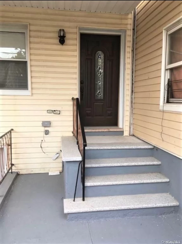 Move right into this One Fam Home. Master bedroom has its own private super large balcony . 2 other bedrooms are great size ! 1/2 a bath on the first floor Basement has its own private entrance , it is finished with an extra bedroom and a full bath. Optional vacant or with excellent paying tenants !