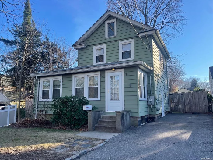 ALL ABOUT THE LOCATION!! Charming Home close to Beautiful Huntington Village WITH LOW TAXES. Needs your loving touch, While Holding a Ton of Potential and Possibilities. 2/3 Bedrooms 1 Bath. House being sold AS IS