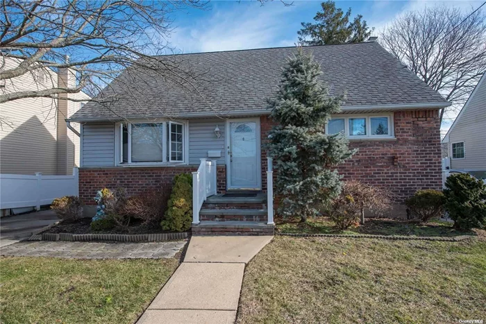 Freshly Painted, 4 Bedrooms 2 Full Baths, New Carpeted Basement, Deep Driveway, Huge Detached 1 Car Garage and Room For Storage perfect for Boat or Bigger Vehicles, Close To LIRR Close to Shops